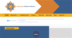 Desktop Screenshot of minnesotachildrensalliance.org